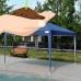 Upgraded Quictent 10x10 EZ Pop Up Canopy Gazebo Party Tent 100% Waterproof with Sidewalls and Mesh Windows (Red)   